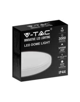 Plafon V-TAC SKU7621 VT-8630W-RD 3000K 30W 3000lm