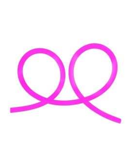 Neon V-TAC SKU6874 VT-551 Kolor Różowy 12W