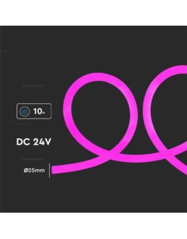 Neon V-TAC SKU6874 VT-551 Kolor Różowy 12W