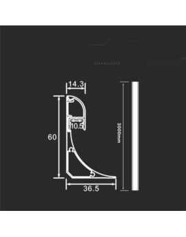 Profil V-TAC SKU23180 VT-8208