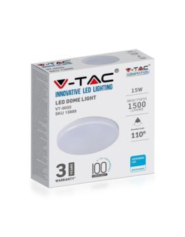 Plafon V-TAC SKU13889 VT-8033 3000K 15W 1500lm