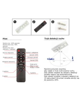 Oprawa V-TAC SKU6758 VT-30301ST 6500K 40W 3500lm
