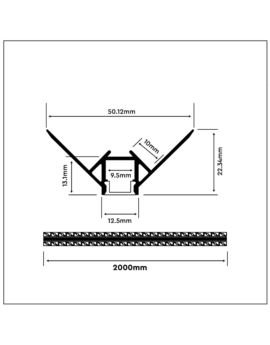 Profil V-TAC SKU3361 VT-8103