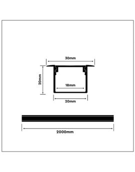 Profil V-TAC SKU3372 VT-8119