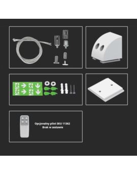 Oprawa V-TAC SKU7675 VT-995 6000K 2,5W 100lm