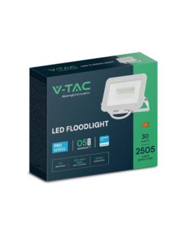 Projektor V-TAC SKU10024 VT-44030 4000K 30W 2505lm