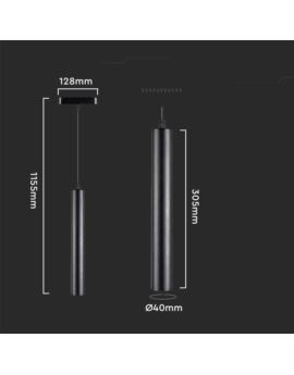 Oprawa V-TAC SKU10265 VT-4214 6400K 15W 1600lm