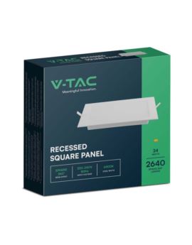 Panel V-TAC SKU10491 VT-61024 6500K 24W 2640lm
