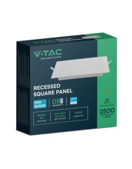 Panel SKU104891 VT-61024SQ-S 3000K 24W 2500lm
