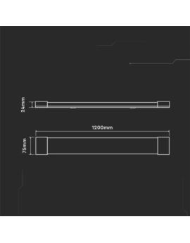 Oprawa V-TAC SKU20352 VT-8-40 6400K 40W 4800lm