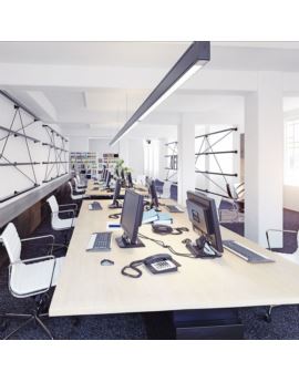 Oprawa V-TAC SKU21600 VT-7-40-B 6500K 40W 3270lm