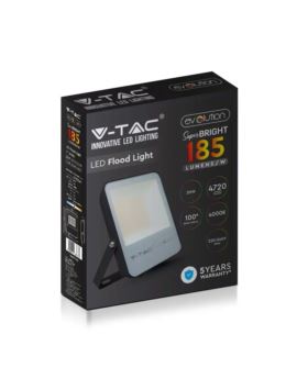 Projektor V-TAC SKU20450 VT-30185 6500K 30W 4720lm