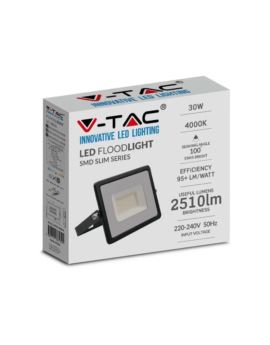 Projektor V-TAC SKU215953 VT-4031 4000K 30W 2510lm