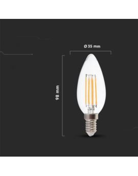 Żarówka V-TAC SKU214301 VT-1986 3000K 4W 400lm