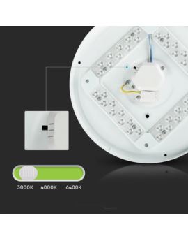 Plafon V-TAC SKU217603 VT-8412 3000K-6400K 12W 120