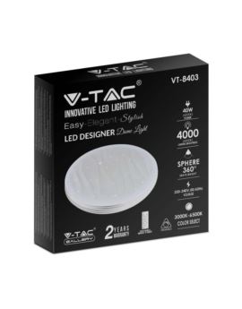 Plafon V-TAC SKU2114601 VT-8403 3000K-6500K 40W 40