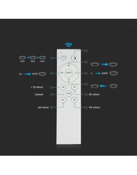 Plafon V-TAC SKU2114611 VT-8503 3000K-6500K 60W 40