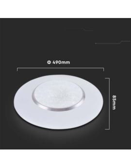 Plafon V-TAC SKU2114621 VT-8504-N 3000K-6500K 60W