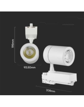 Oprawa V-TAC SKU211255 VT-4536 3000K 35W 3000lm