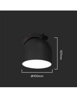 Oprawa V-TAC SKU23106 VT-41112 3000K 12W 800lm