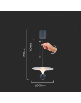 Oprawa V-TAC SKU23103 VT-7832 3000K 9W 1000lm