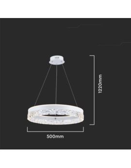 Oprawa V-TAC SKU23099 VT-7581 3000K 25W 3000lm
