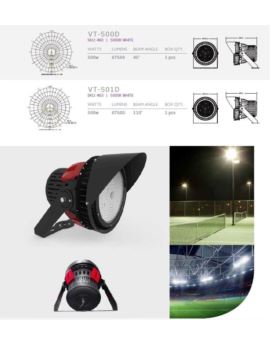 Projektor V-TAC SKU493 VT-501D 5000K 500W 67500lm