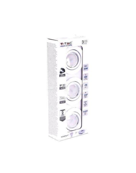 Zestaw V-TAC SKU8883 VT-3333 6400K 5W 400lm