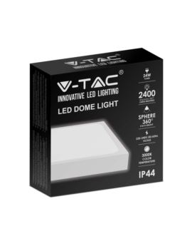 Plafon V-TAC SKU7629 VT-8624W-SQ 6500K 24W 2400lm
