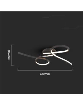 Oprawa V-TAC SKU7004 VT-7791 3000K 24W 2560lm