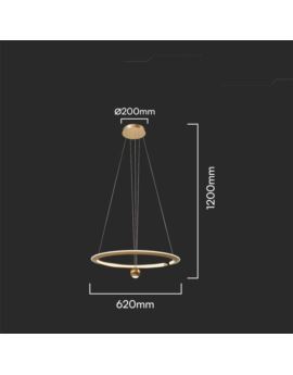 Oprawa V-TAC SKU23432 VT-10126 4000K 45W 5500lm