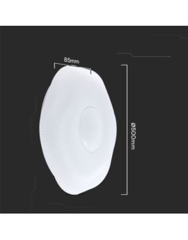 Plafon V-TAC SKU23588 VT-8562 3000K-6500K 60W 6000