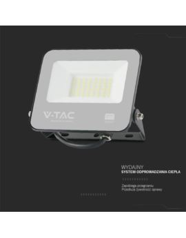 Projektor V-TAC SKU23599 VT-44035 3000K 30W 2505lm