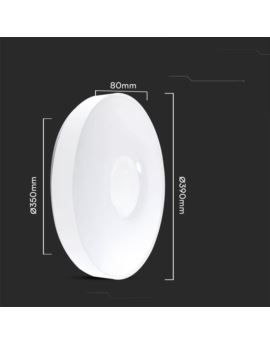 Plafon V-TAC SKU23591 VT-8565 3000K-6500K 40W 4000