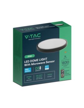 Plafon V-TAC SKU76691-24 VT-8618S 4000K 18W 1830lm