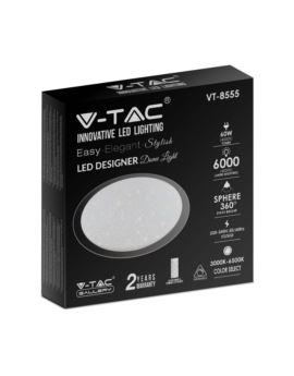 Plafon V-TAC SKU2114551 VT-8555 3000K-6500K 60W 60