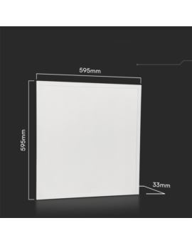 Panel V-TAC SKU23393 VT-60025 4000K 25W 4500lm