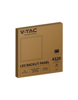 Panel V-TAC SKU23625 VT-61036 6500K 36W 4320lm