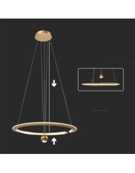 Oprawa V-TAC SKU23431 VT-10126 3000K 45W 5500lm