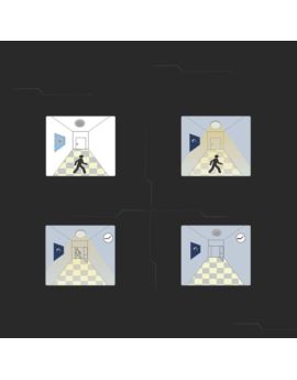 Plafon V-TAC SKU804-24 VT-8613 3000K-4000K-6400K 2