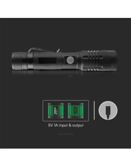 Latarka V-TAC SKU23338 VT-9910 10W 1000lm