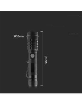 Latarka V-TAC SKU23338 VT-9910 10W 1000lm