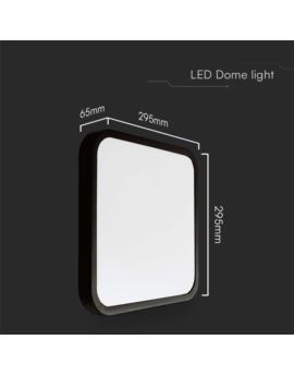 Plafon V-TAC SKU76461-24 VT-8624B 4000K 24W 2500lm