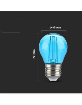 Żarówka V-TAC SKU217412 VT-2132 Kolor Niebieski 2W