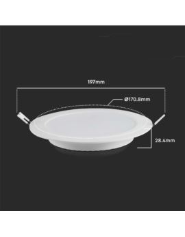 Panel V-TAC SKU7861 VT-61012 3000K 12W 1200lm