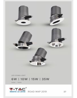 Oprawa V-TAC SKU1479 VT-2907 3000K 6W 400lm