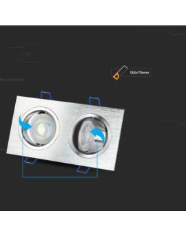Oczko V-TAC SKU3608 VT-783SQ-AB