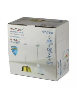 Oprawa V-TAC SKU3931 VT-7444-WH 4000K 7W 400lm
