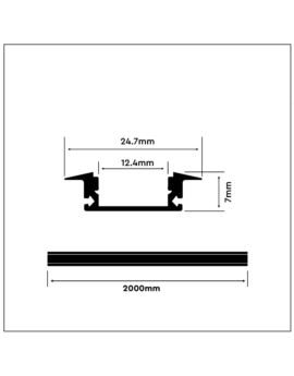 Profil V-TAC SKU3368 VT-8106-W