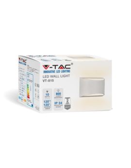 Kinkiet V-TAC SKU218683 VT-815-W 4000K 9W 1280lm